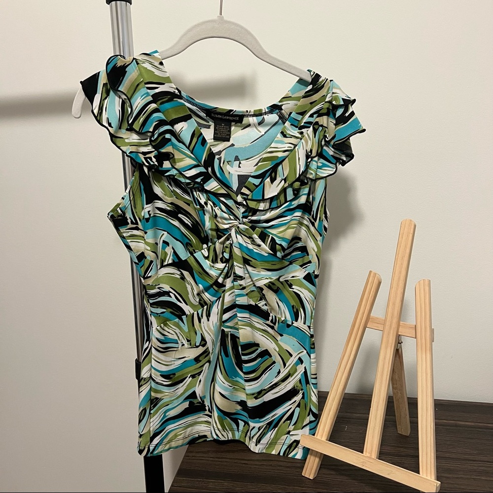 Multi-colored blouse